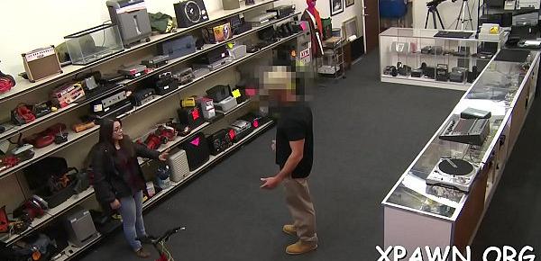  Some sex in shop is filmed